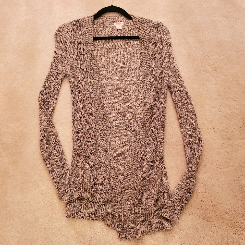 Brown and Cream Cardigan